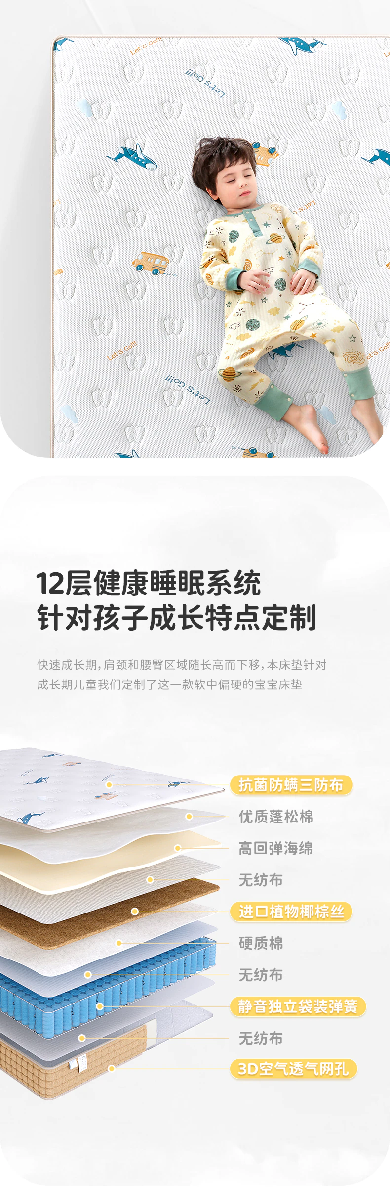 床垫完整商品视觉详情，第 3 段，共 12 段
