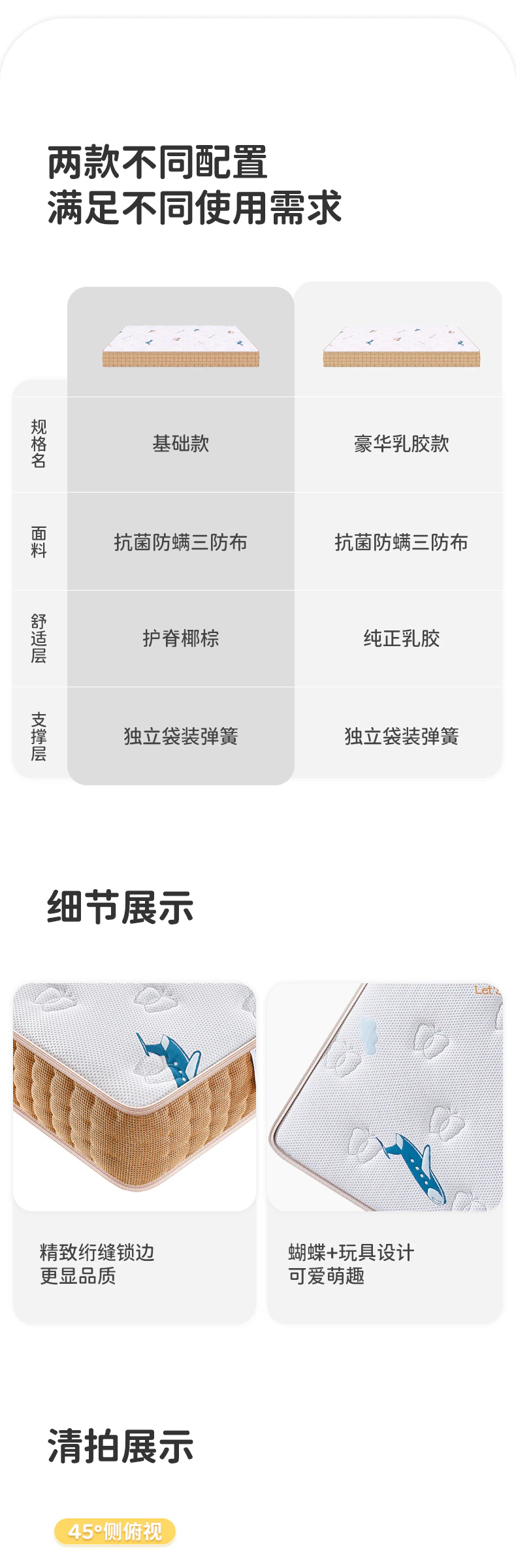 床垫完整商品视觉详情，第 11 段，共 12 段